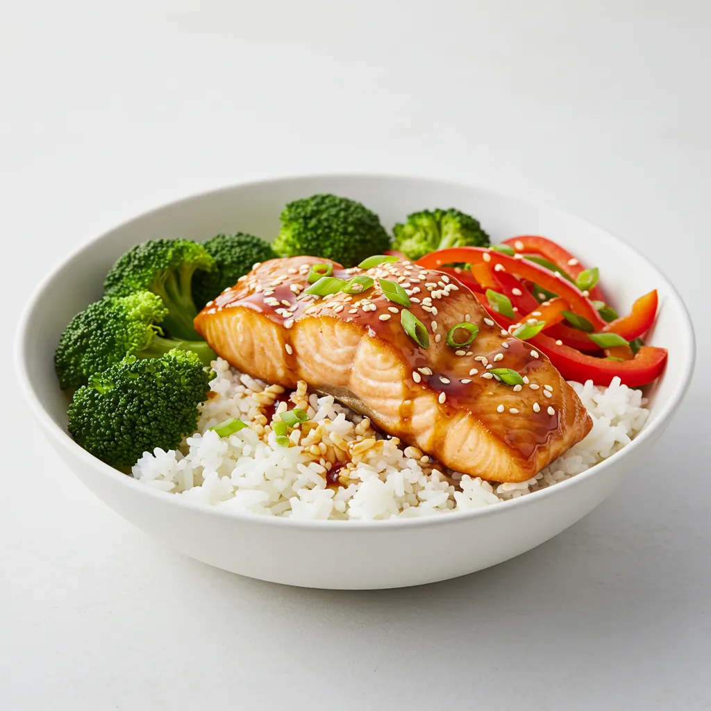 Teriyaki Salmon Bowl - secondary view